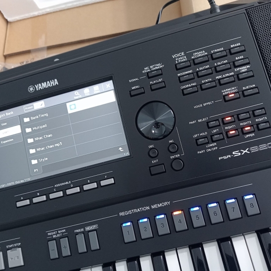 BÁN ĐÀN YAMMAHA PSR SX920 MỚI CHÍNH HÃNG YAMAHA GIÁ RẺ NHẤT THỊ TRƯỜNG VIỆT NAM